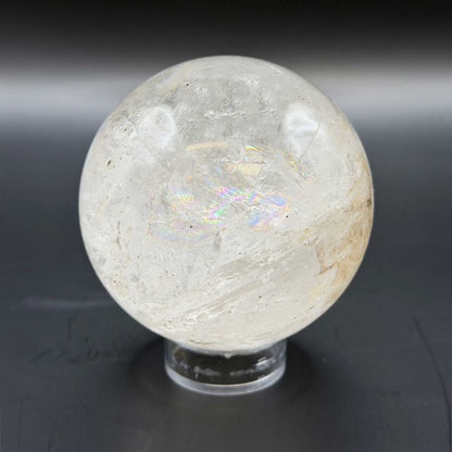 Natural Clear Quartz Crystal Sphere 2.5" - Gem Avenue Retail