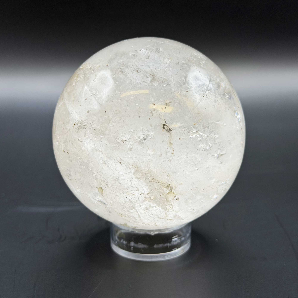 Natural Clear Quartz Crystal Sphere 2.5" - Gem Avenue Retail