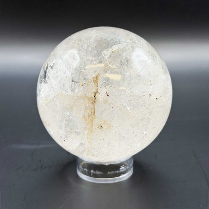 Natural Clear Quartz Crystal Sphere 2.5" - Gem Avenue Retail