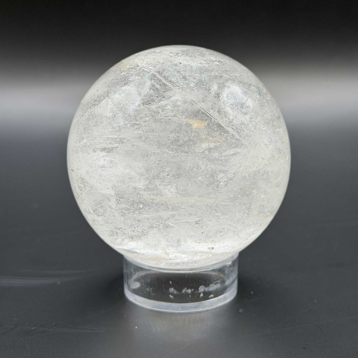 Natural Clear Quartz Crystal Sphere 2" - Gem Avenue Retail