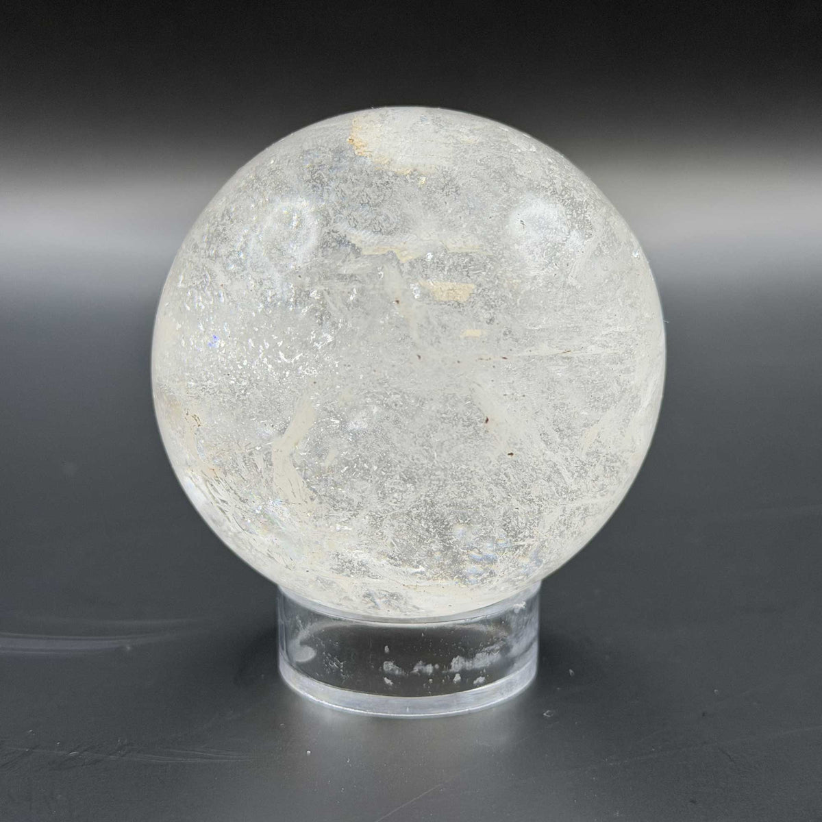 Natural Clear Quartz Crystal Sphere 2" - Gem Avenue Retail