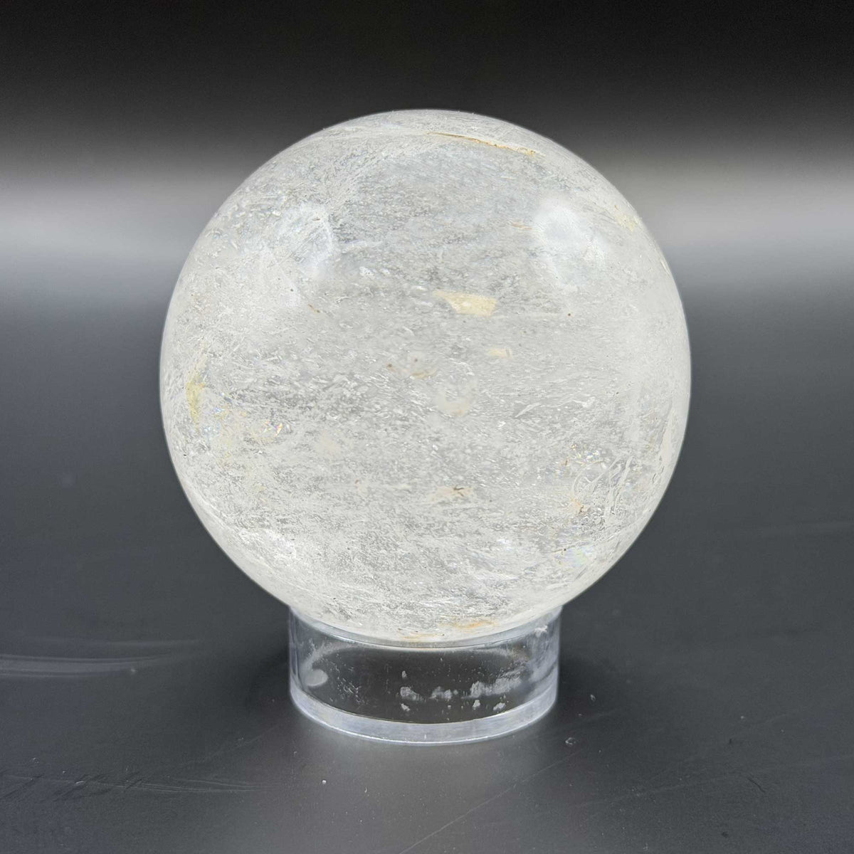Natural Clear Quartz Crystal Sphere 2" - Gem Avenue Retail