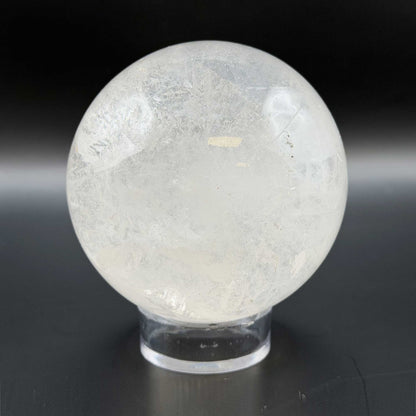 Natural Clear Quartz Crystal Sphere 3" - Gem Avenue Retail
