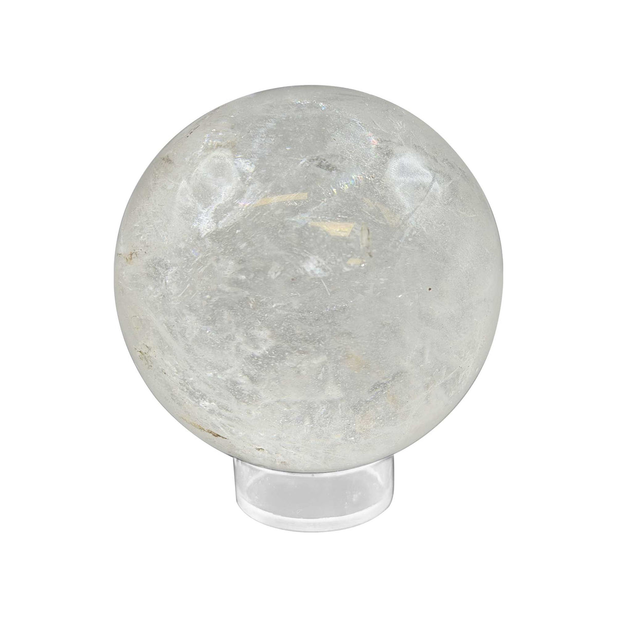 Natural Clear Quartz Crystal Sphere 2.5" - Gem Avenue Retail