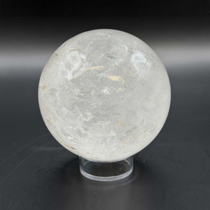 Natural Clear Quartz Crystal Sphere 2.5" - Gem Avenue Retail
