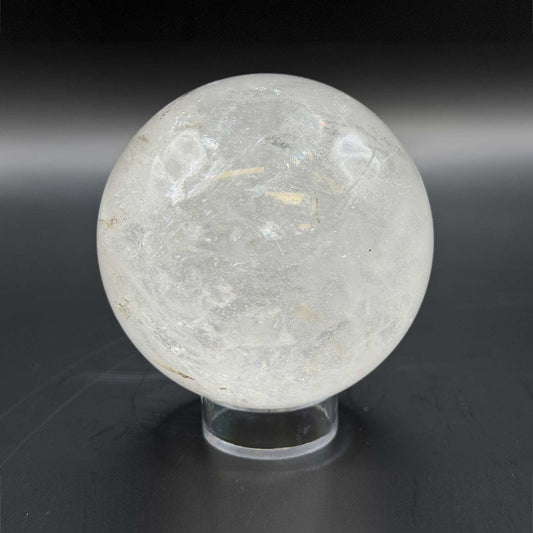 Natural Clear Quartz Crystal Sphere 2.5" - Gem Avenue Retail