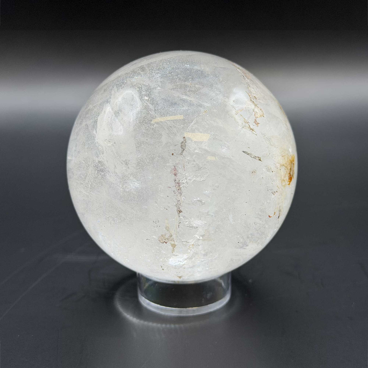 Natural Clear Quartz Crystal Sphere 2.5" - Gem Avenue Retail