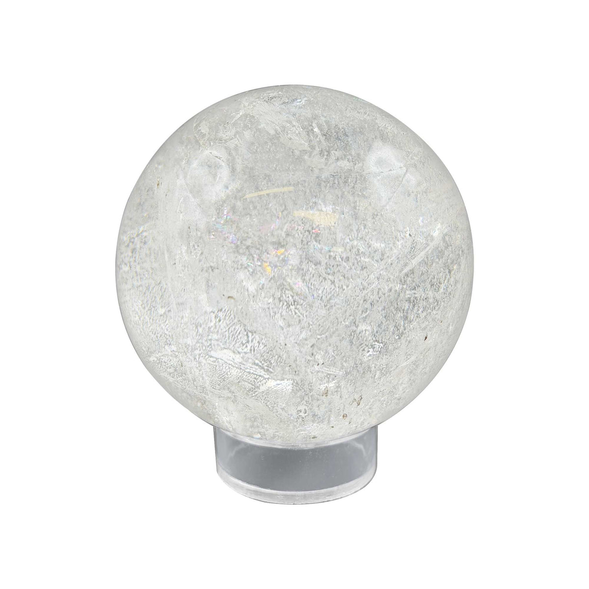 Natural Clear Quartz Crystal Sphere 2" - Gem Avenue Retail
