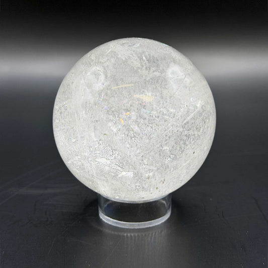 Natural Clear Quartz Crystal Sphere 2" - Gem Avenue Retail