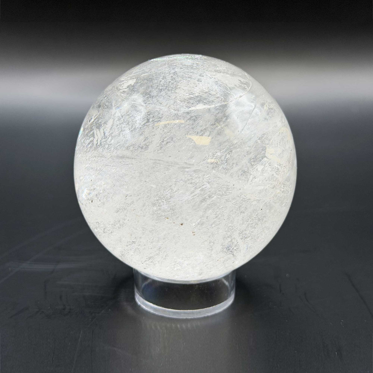Natural Clear Quartz Crystal Sphere 2" - Gem Avenue Retail