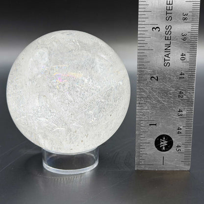 Natural Clear Quartz Crystal Sphere 2" - Gem Avenue Retail