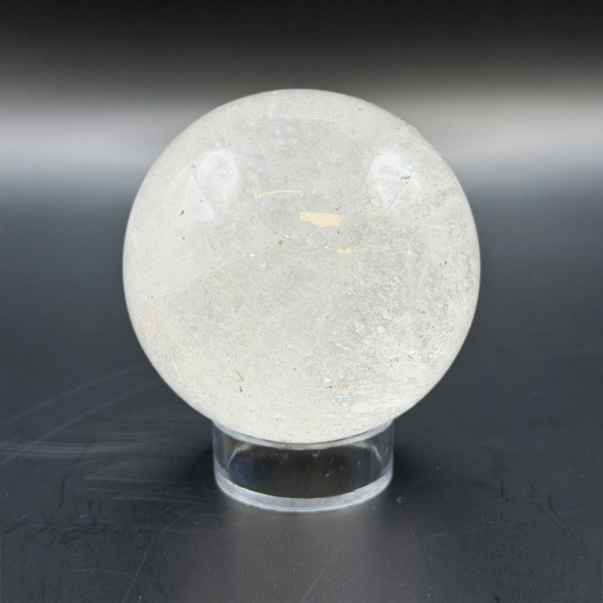 Natural Clear Quartz Crystal Sphere 2" - Gem Avenue Retail