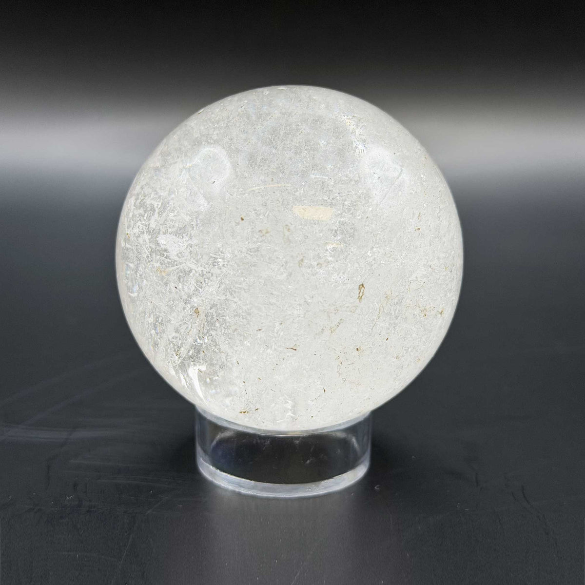 Natural Clear Quartz Crystal Sphere 2" - Gem Avenue Retail