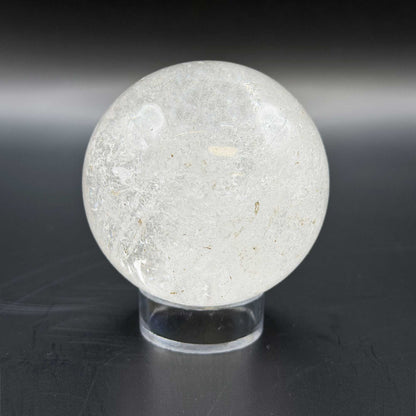 Natural Clear Quartz Crystal Sphere 2" - Gem Avenue Retail