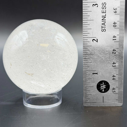 Natural Clear Quartz Crystal Sphere 2" - Gem Avenue Retail