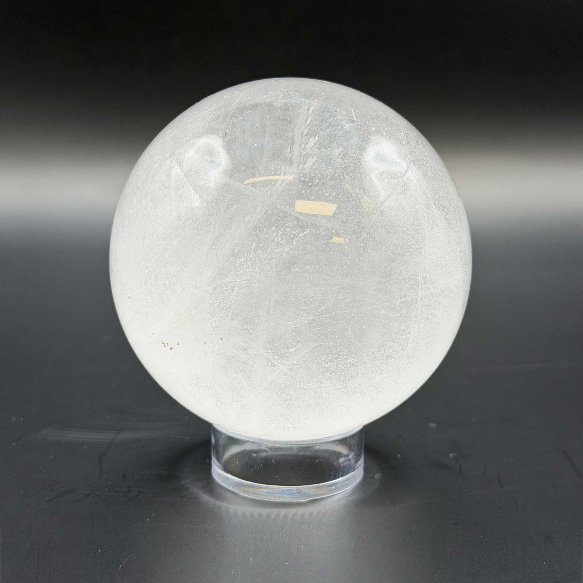 Clear Quartz Crystal Sphere 2.5" - Gem Avenue Retail