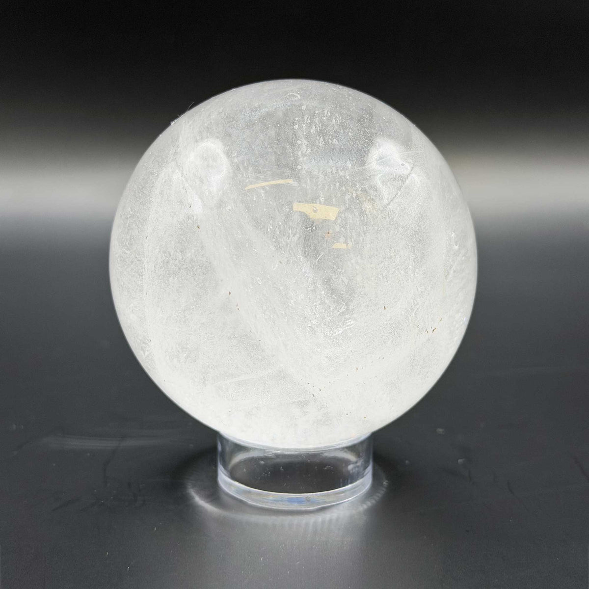 Clear Quartz Crystal Sphere 2.5" - Gem Avenue Retail