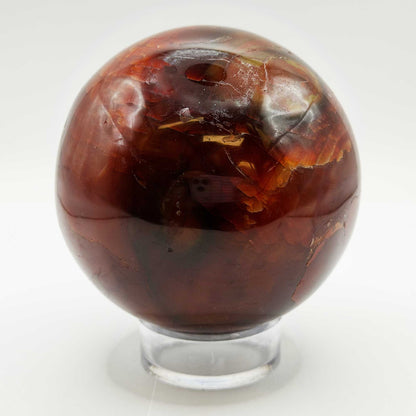Natural Carnelian Crystal Sphere - Gem Avenue Retail