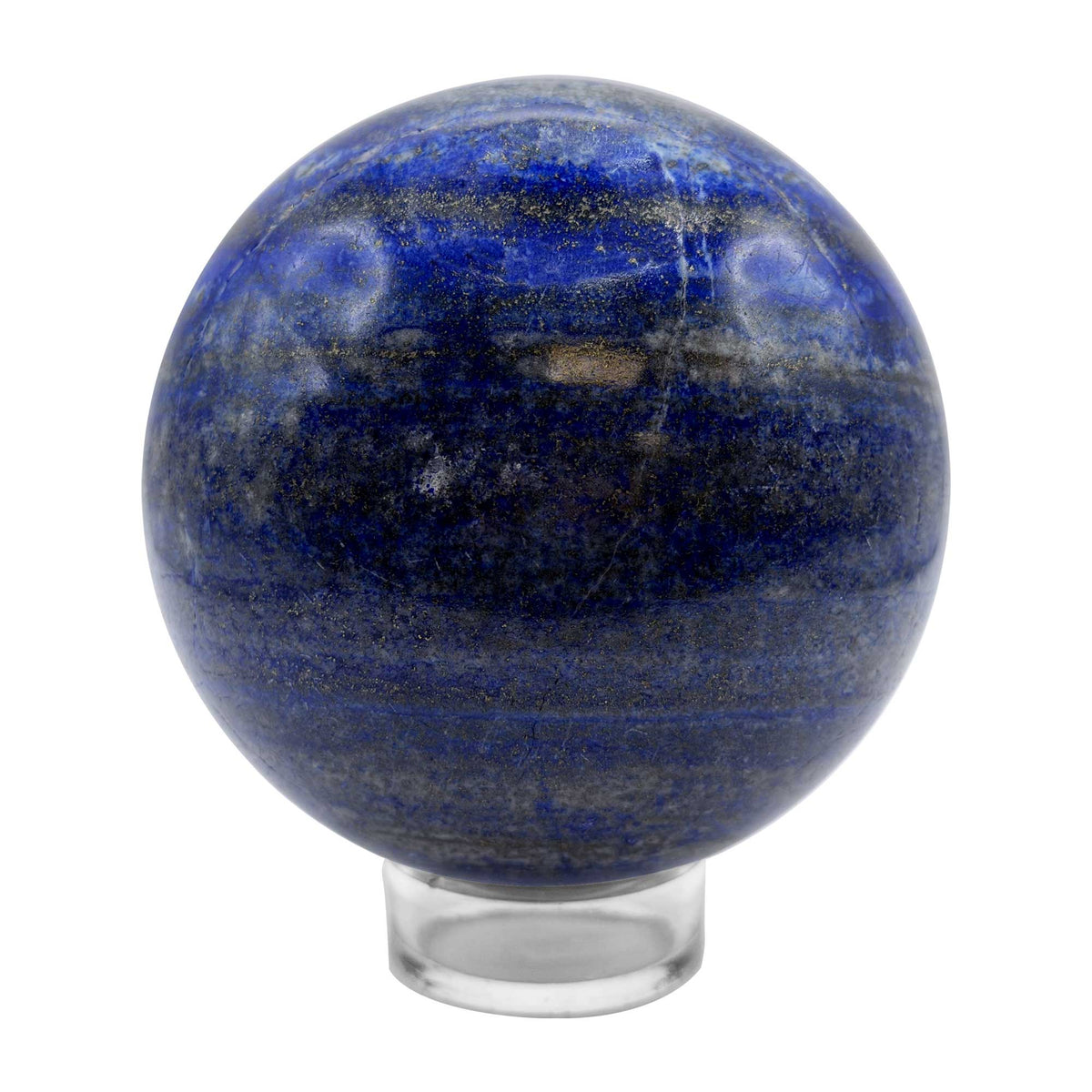 Lapis Lazuli Sphere 3.5" Natural Blue Crystal Gemstone