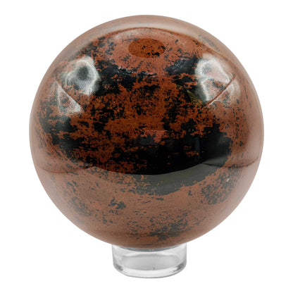 Mahogany Obsidian Crystal Sphere - Gem Avenue Retail