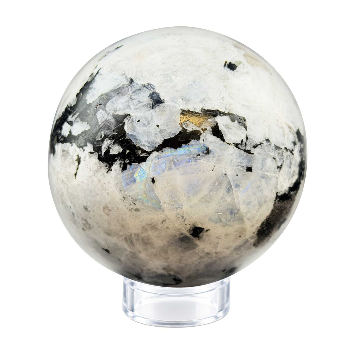 Rainbow Moonstone Crystal Sphere - Gem Avenue Retail