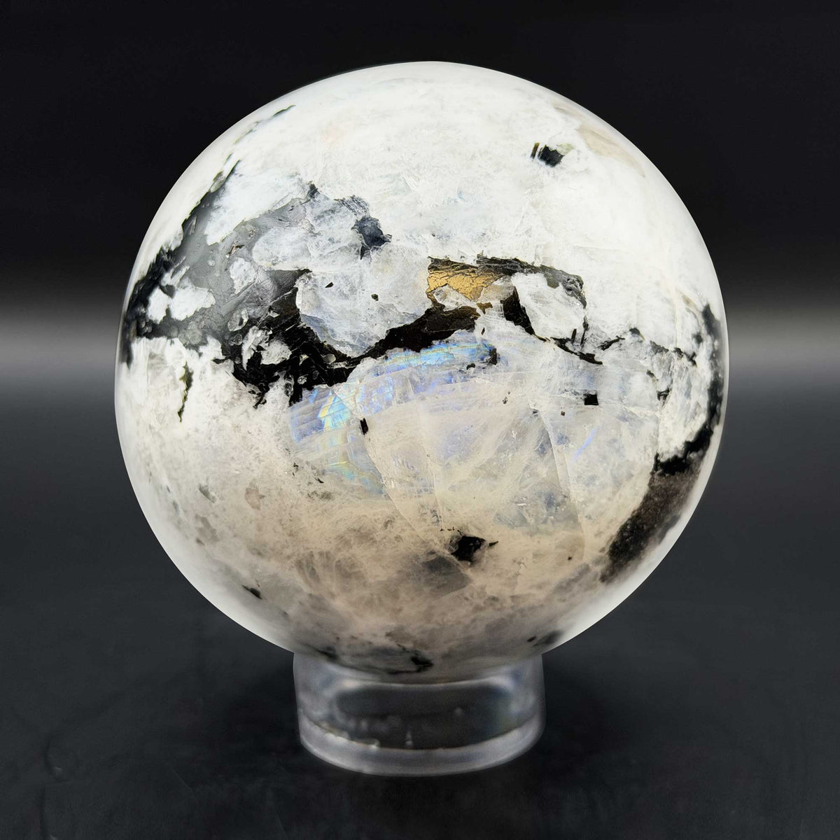 Rainbow Moonstone Crystal Sphere - Gem Avenue Retail