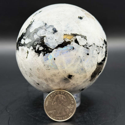 Rainbow Moonstone Crystal Sphere - Gem Avenue Retail