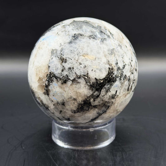 Rainbow Moonstone Crystal Sphere - Gem Avenue Retail