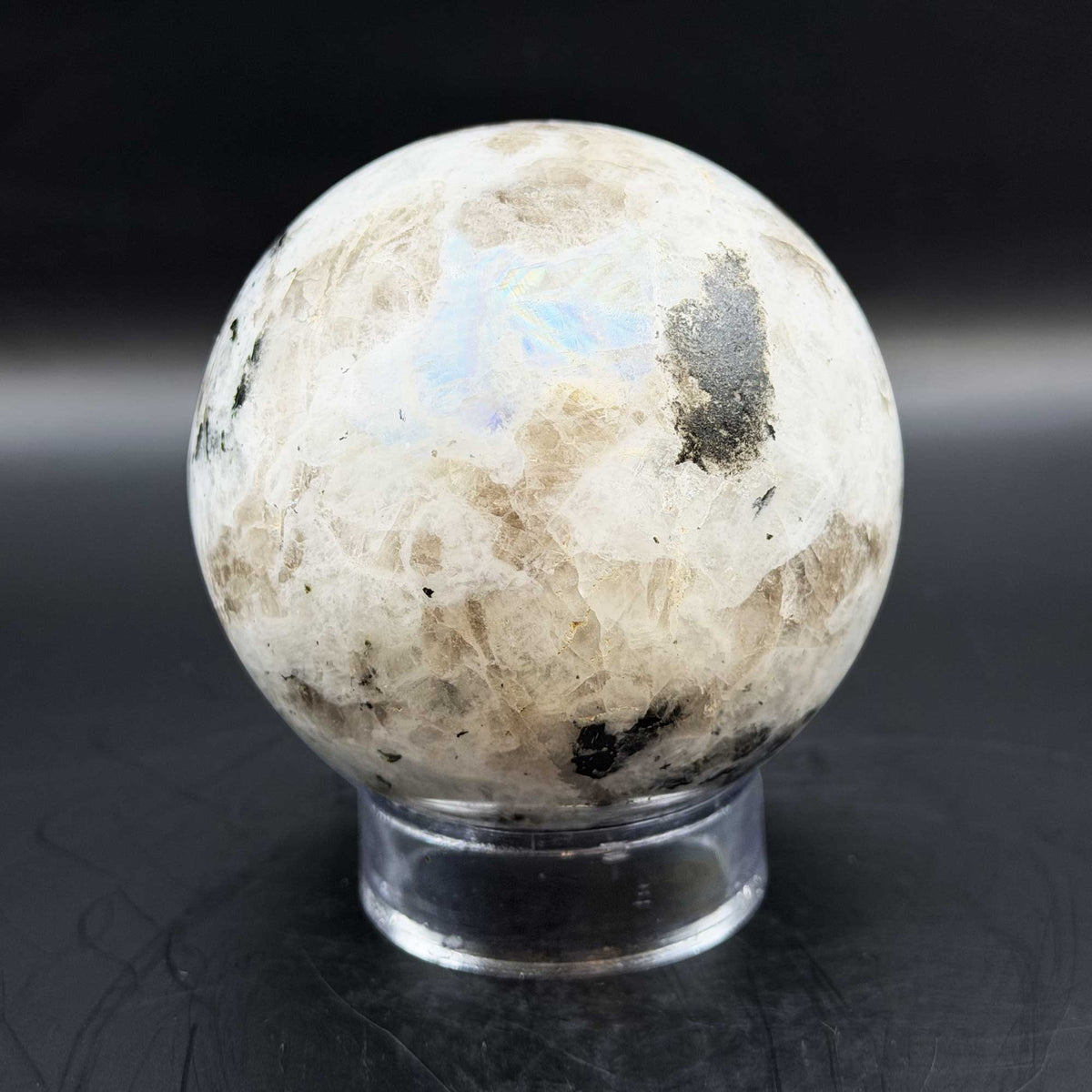 Rainbow Moonstone Crystal Sphere - Gem Avenue Retail