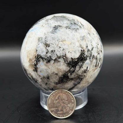 Rainbow Moonstone Crystal Sphere - Gem Avenue Retail