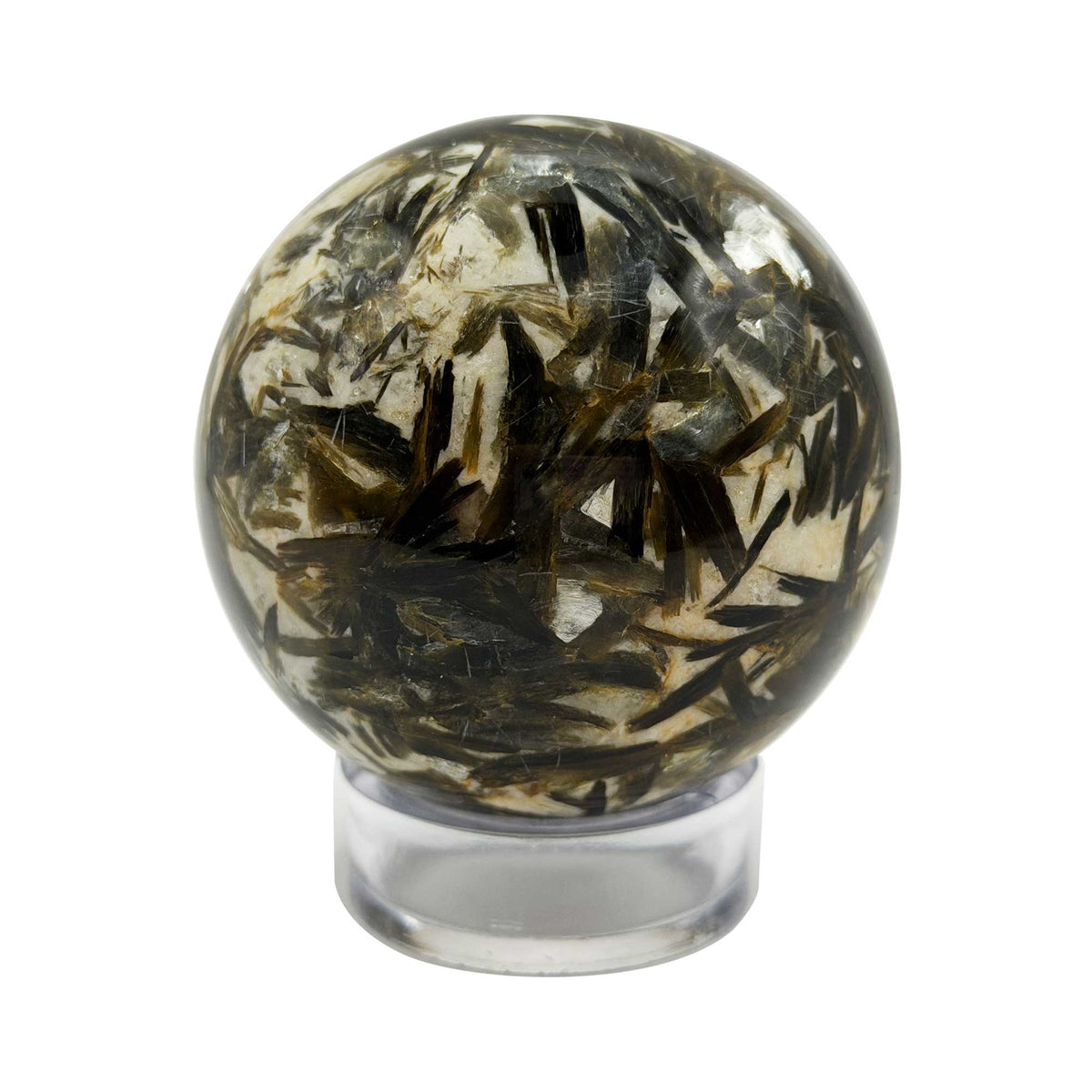 Quartz with Green Mica Crystal Sphere - Gem Avenue Retail
