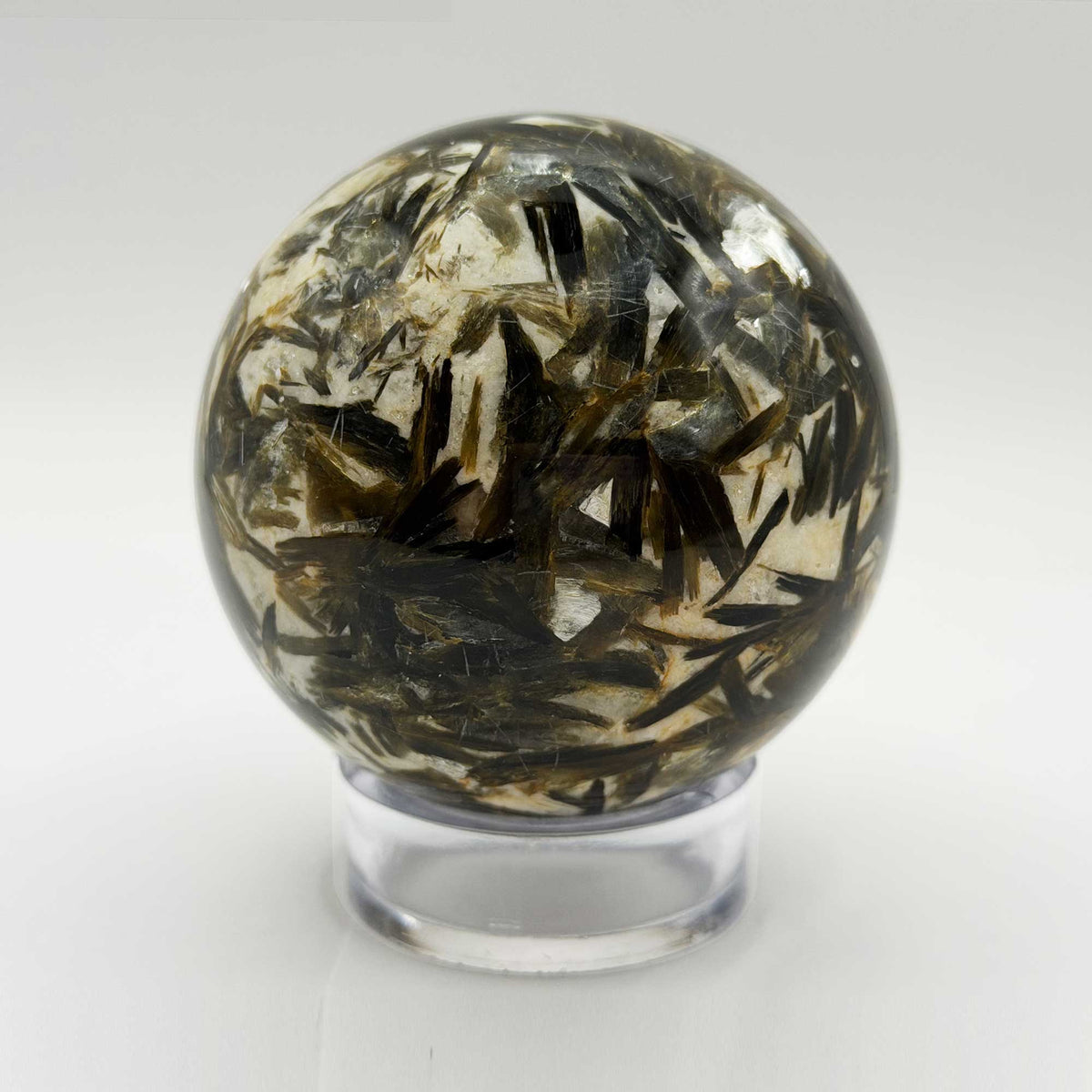 Quartz with Green Mica Crystal Sphere - Gem Avenue Retail