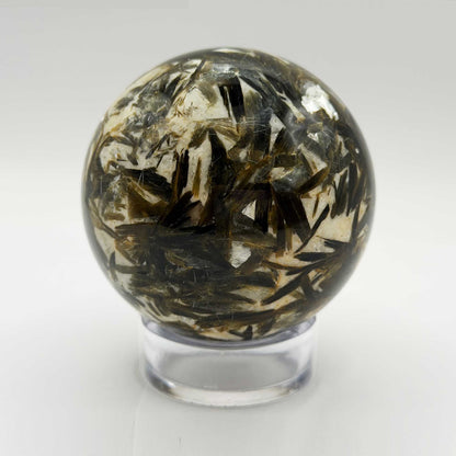 Quartz with Green Mica Crystal Sphere - Gem Avenue Retail