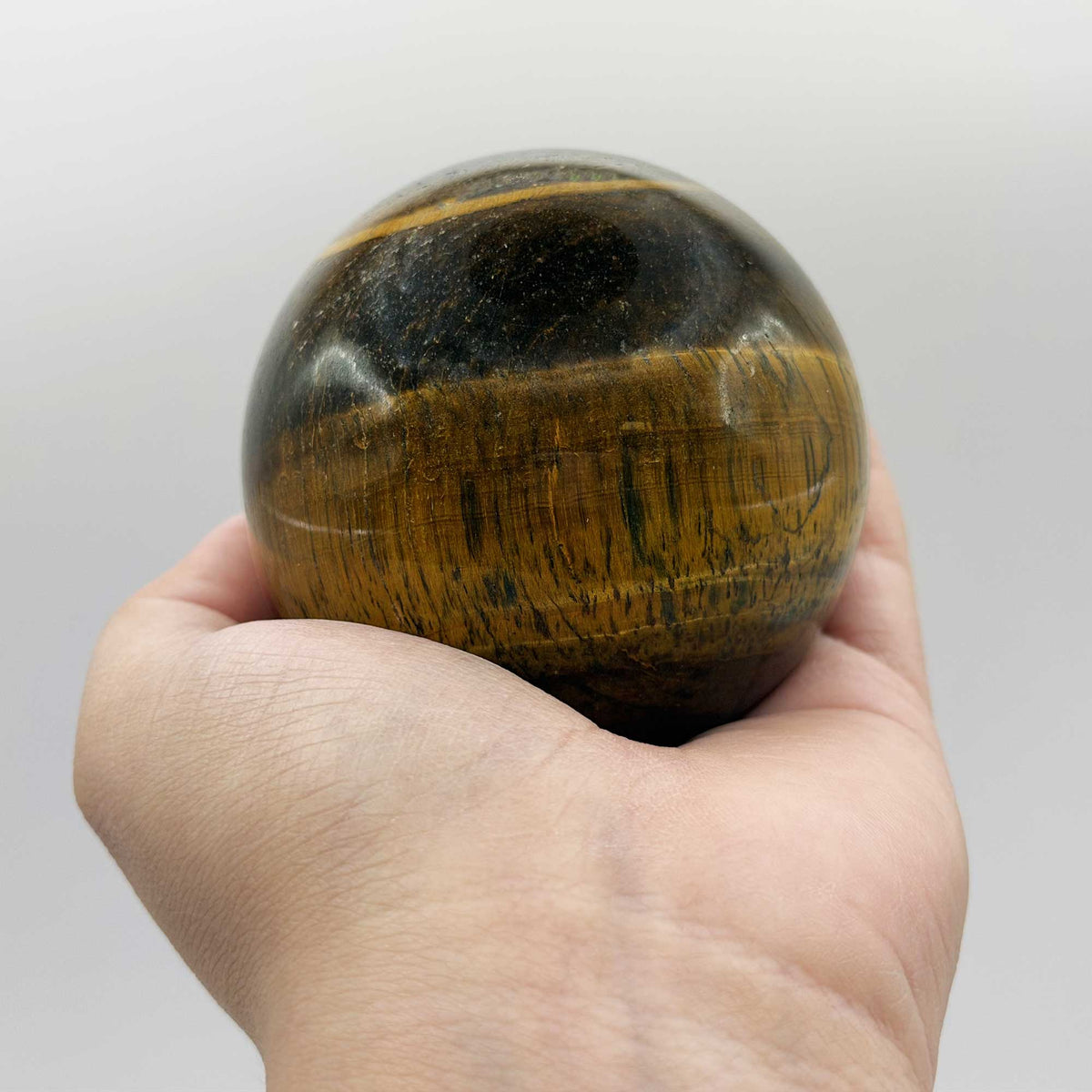 Tiger Eye Gemstone Sphere - Gem Avenue Retail