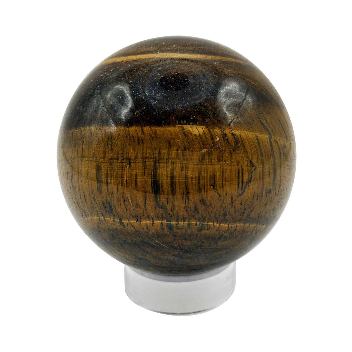 Tiger Eye Gemstone Sphere - Gem Avenue Retail