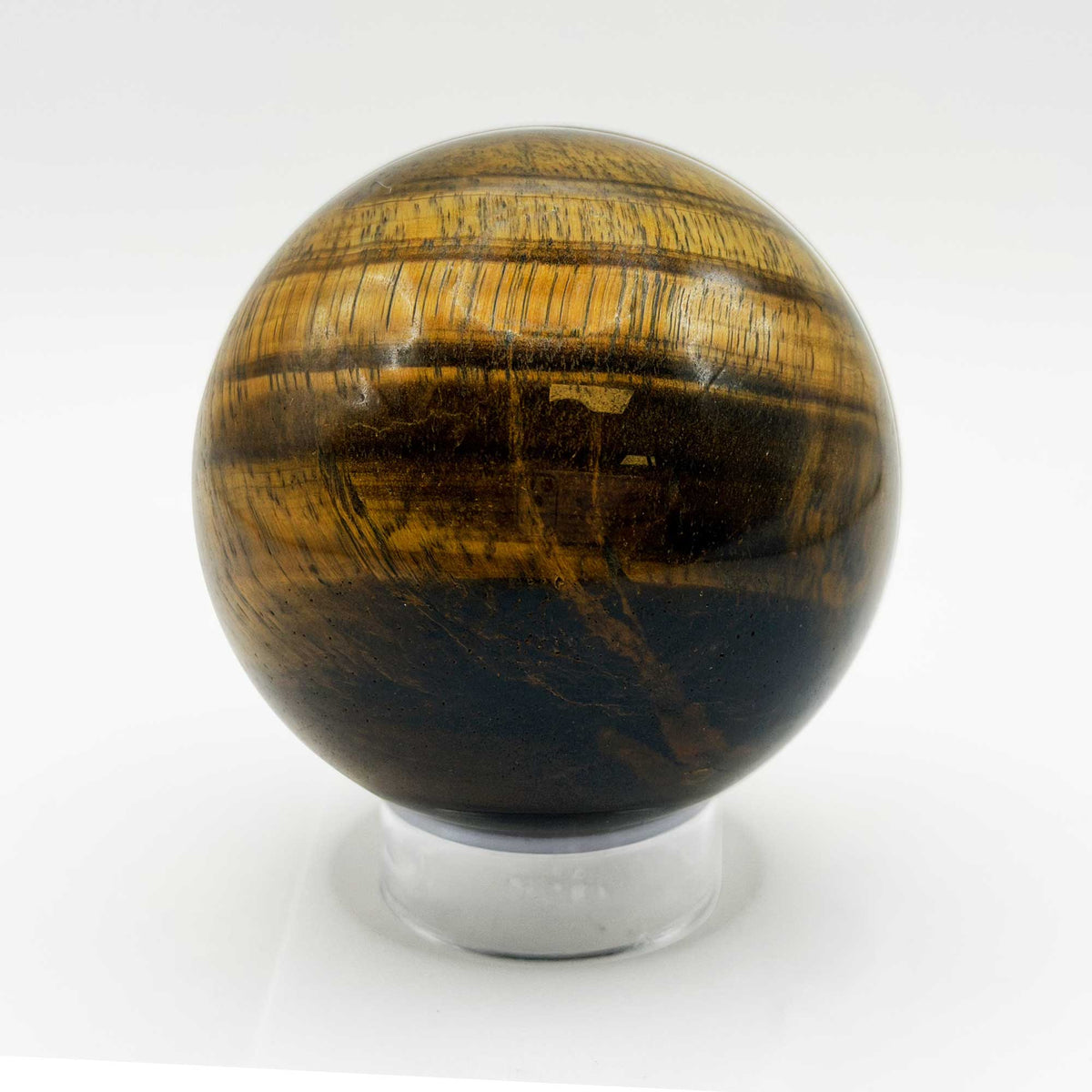 Tiger Eye Gemstone Sphere - Gem Avenue Retail