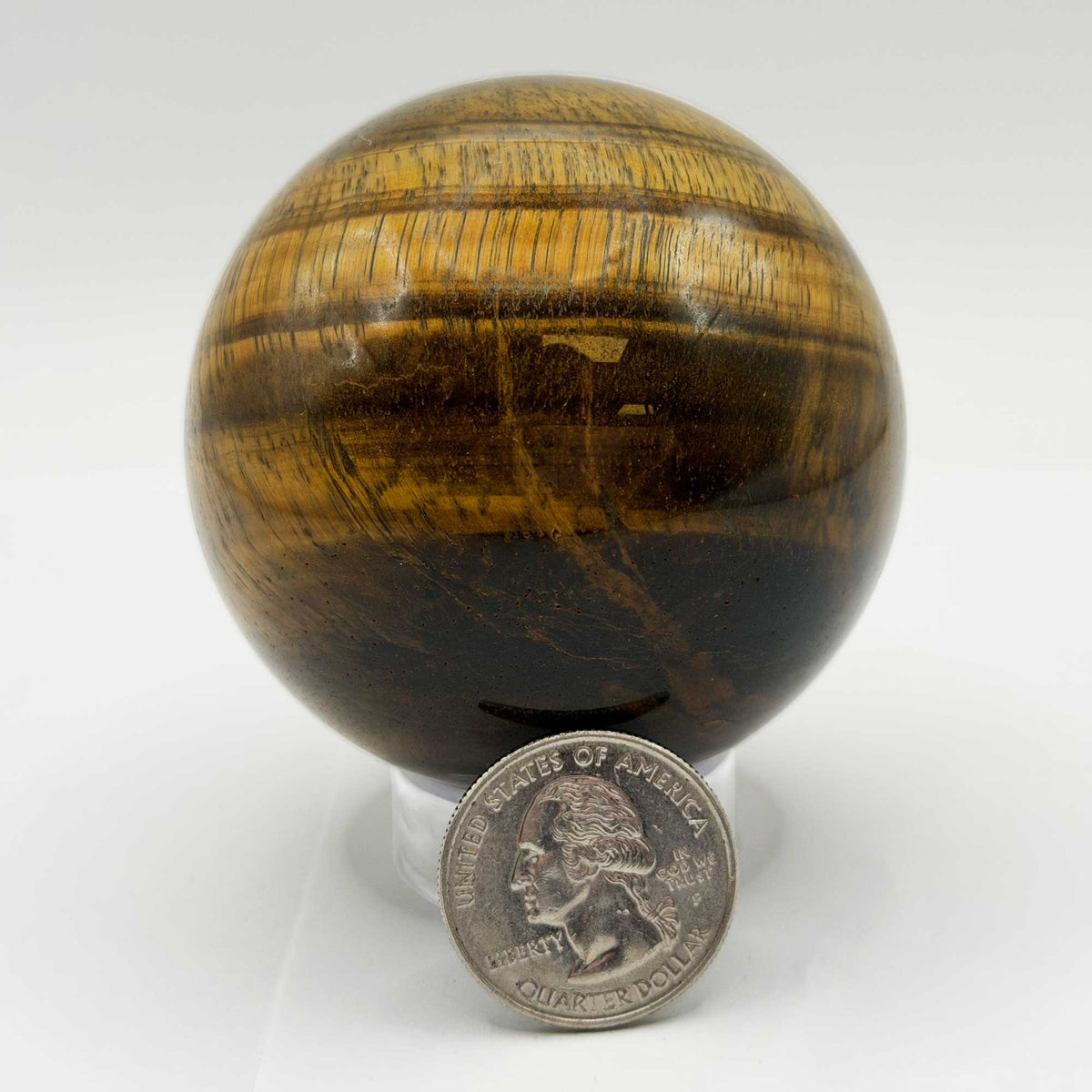 Tiger Eye Gemstone Sphere - Gem Avenue Retail