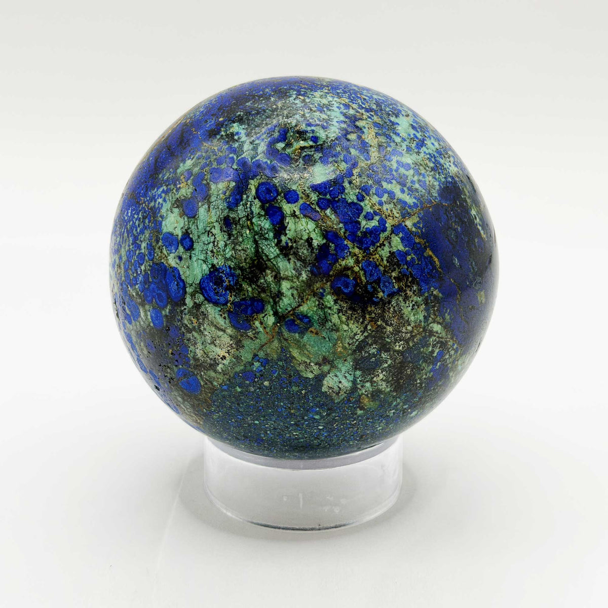 Azurite Malachite Sphere Gemstone - Gem Avenue Retail
