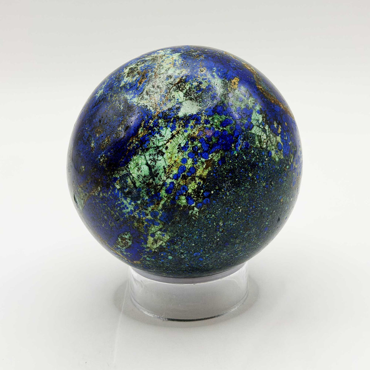 Azurite Malachite Sphere Gemstone - Gem Avenue Retail