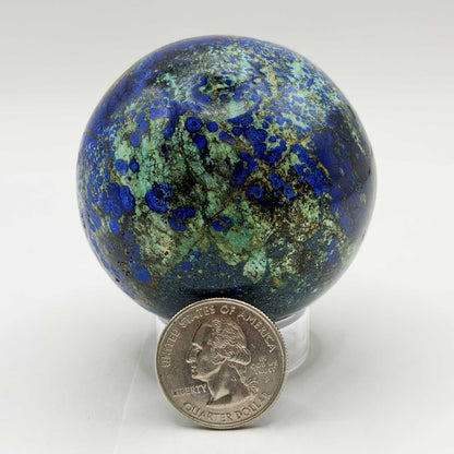 Azurite Malachite Sphere Gemstone - Gem Avenue Retail