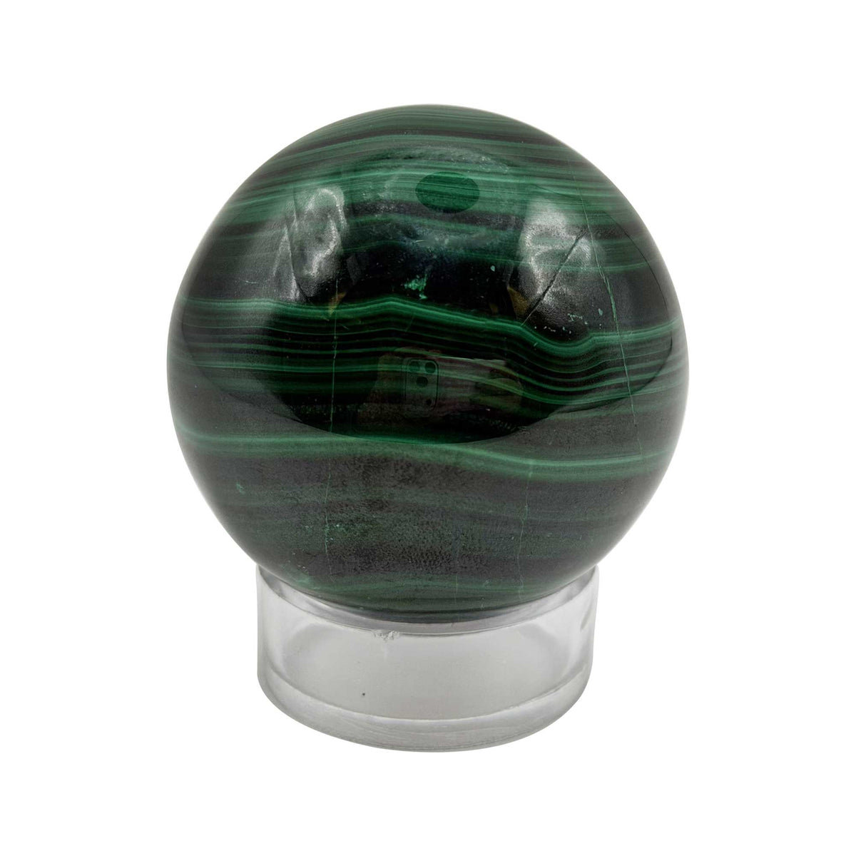 Malachite Gemstone Sphere - Gem Avenue Retail