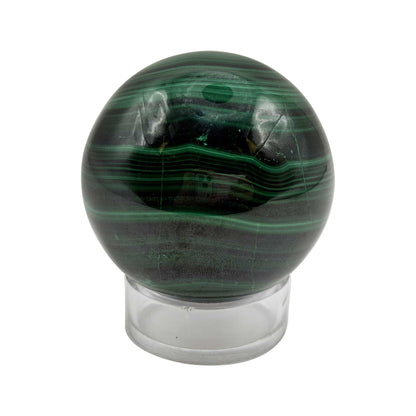 Malachite Gemstone Sphere - Gem Avenue Retail