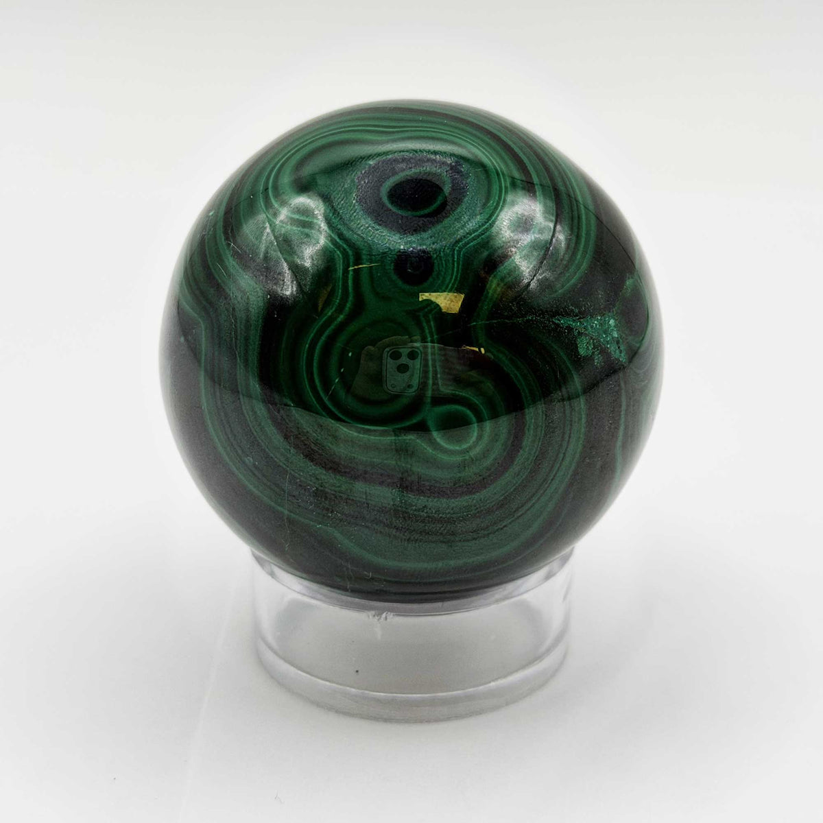 Malachite Gemstone Sphere - Gem Avenue Retail