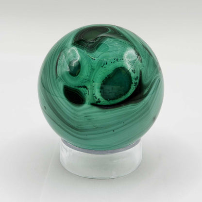 Malachite Gemstone Sphere - Gem Avenue Retail