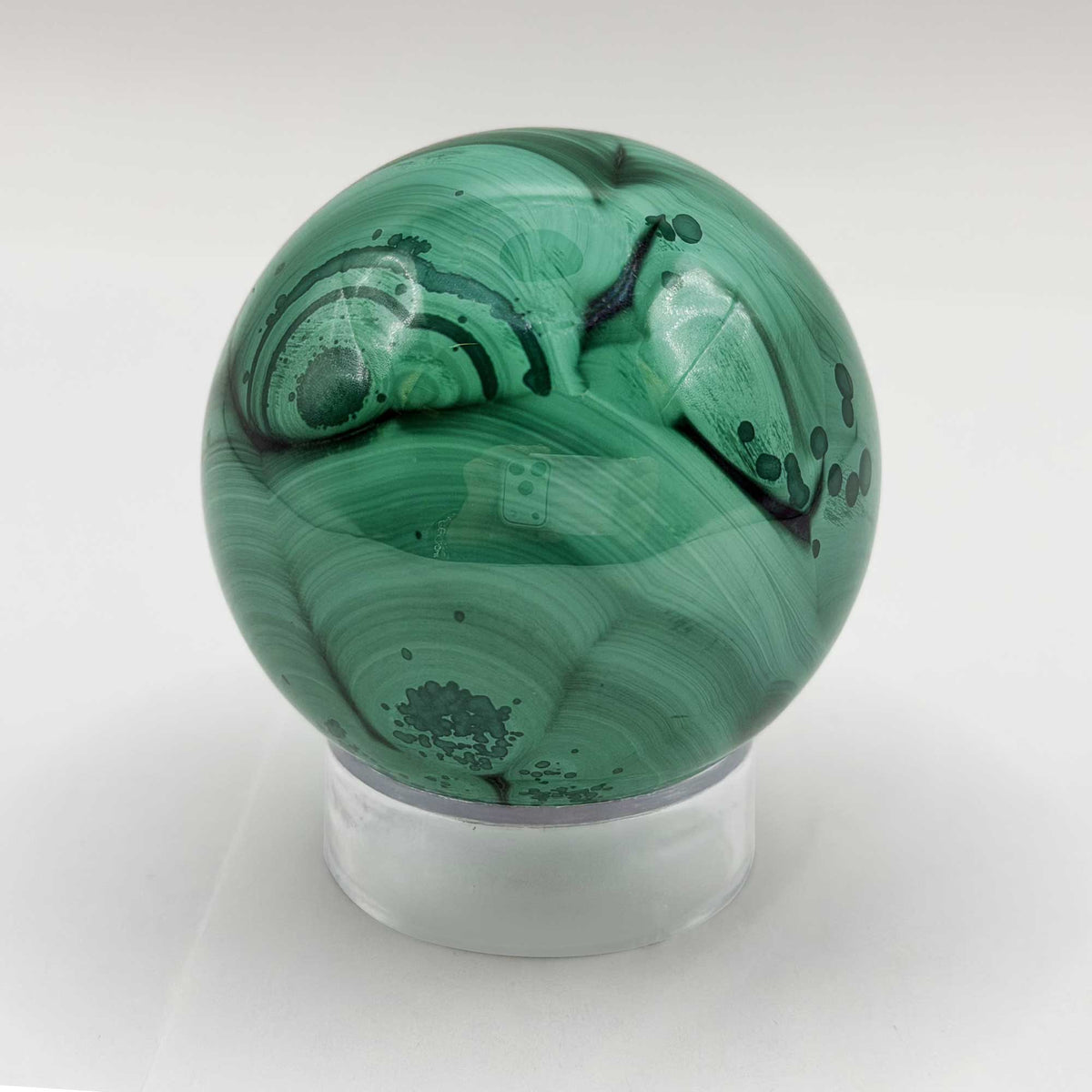 Malachite Gemstone Sphere - Gem Avenue Retail