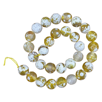 Yellow Agate Gemstone Beads Strand -  
Gem Avenue Retail