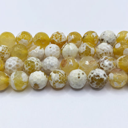 Yellow Agate Gemstone Beads Strand -  
Gem Avenue Retail