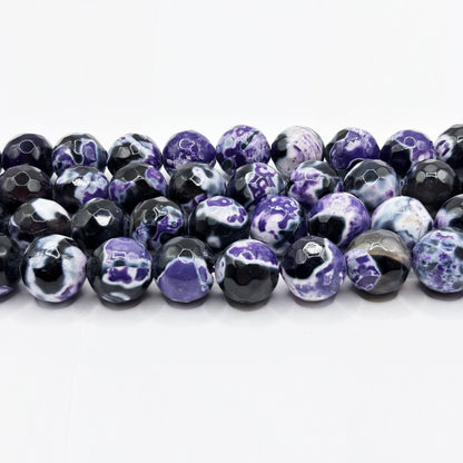 Purple Agate Gemstone Beads Strand - Gem Avenue Retail