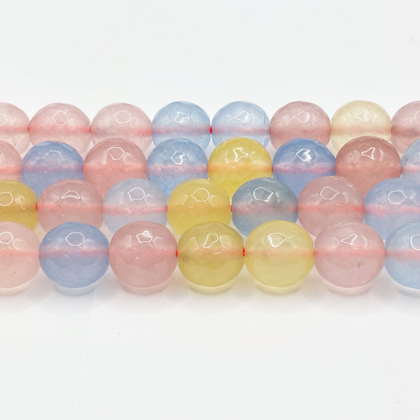 Morganite Gemstone Bead Strand - Gem Avenue Retail
