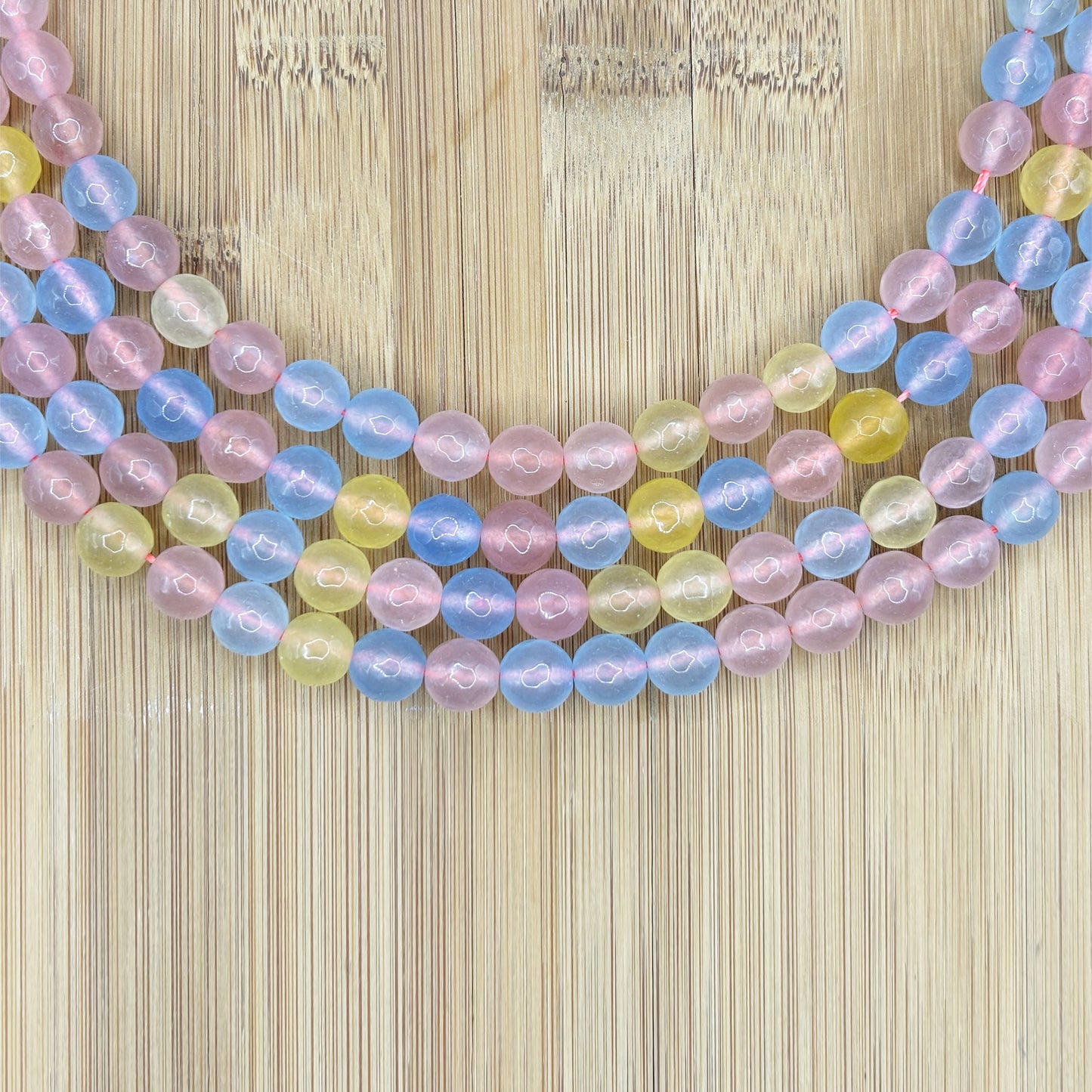 Morganite Gemstone Bead Strand - Gem Avenue Retail